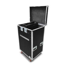 Load image into Gallery viewer, 30 Slot Flip Down Mic Stand Case with Trays
