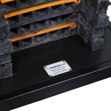 Load image into Gallery viewer, 14-Pack Cable Ramp Cart - Powdercoated Black