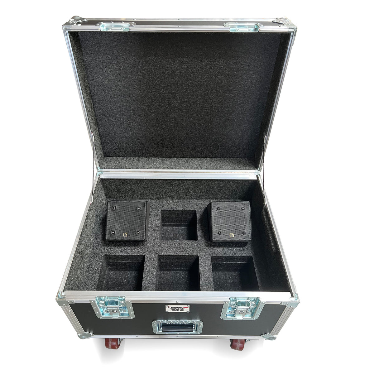 6-Pack L'Acoustics 5XT Speaker Trunk w/ Tray – Roadcase.com