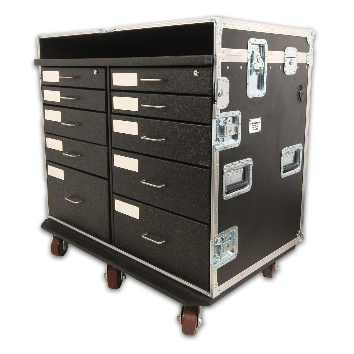 30 X 45 10 Drawer Workstation – Roadcase.com