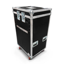 Load image into Gallery viewer, 30 Slot Flip Down Mic Stand Case with Trays
