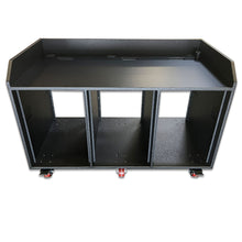 Load image into Gallery viewer, Triple Wide 16RU Installation Rack
