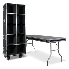 Load image into Gallery viewer, Custom Helmet Case w/ Charging Drawer &amp; Tables
