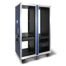 Load image into Gallery viewer, 37RU Double Wide Slam Latch Rack
