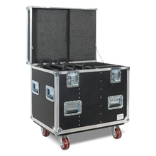 Load image into Gallery viewer, 24 X 32 Custom LED Fiber Trunk w/ 2RU Racks
