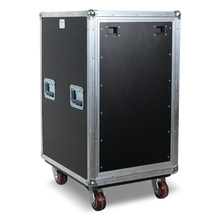 Load image into Gallery viewer, 16RU Slam Latch Rack w/ Monitor Holder
