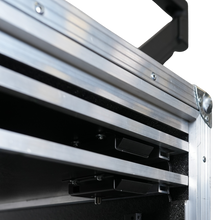 Load image into Gallery viewer, 16RU Slam Latch Rack w/ Monitor Holder

