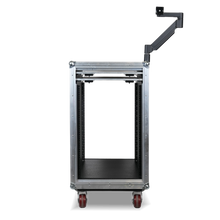 Load image into Gallery viewer, 16RU Slam Latch Rack w/ Monitor Holder
