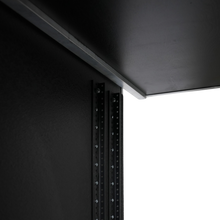 Load image into Gallery viewer, 16RU Slam Latch Rack w/ Monitor Holder
