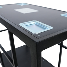 Load image into Gallery viewer, 14-Pack Cable Ramp Cart - Powdercoated Black
