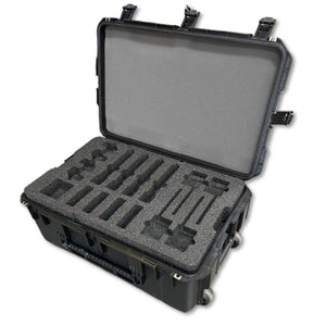 4-Pack Shure ULX-D Foam Insert w/ 2RU Rack & SKB 3i-2918-10