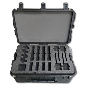 4-Pack Shure ULX-D Foam Insert w/ 2RU Rack & SKB 3i-2918-10