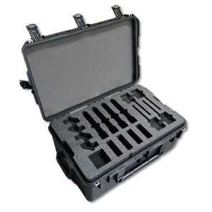 4-Pack Shure ULX-D Foam Insert w/ 2RU Rack & SKB 3i-2918-10