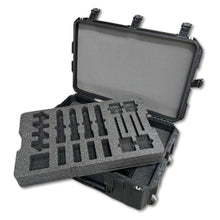 Load image into Gallery viewer, 4-Pack Shure ULX-D Foam Insert w/ 2RU Rack &amp; SKB 3i-2918-10
