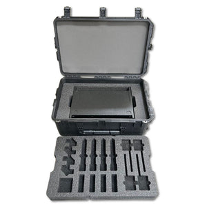 4-Pack Shure ULX-D Foam Insert w/ 2RU Rack & SKB 3i-2918-10