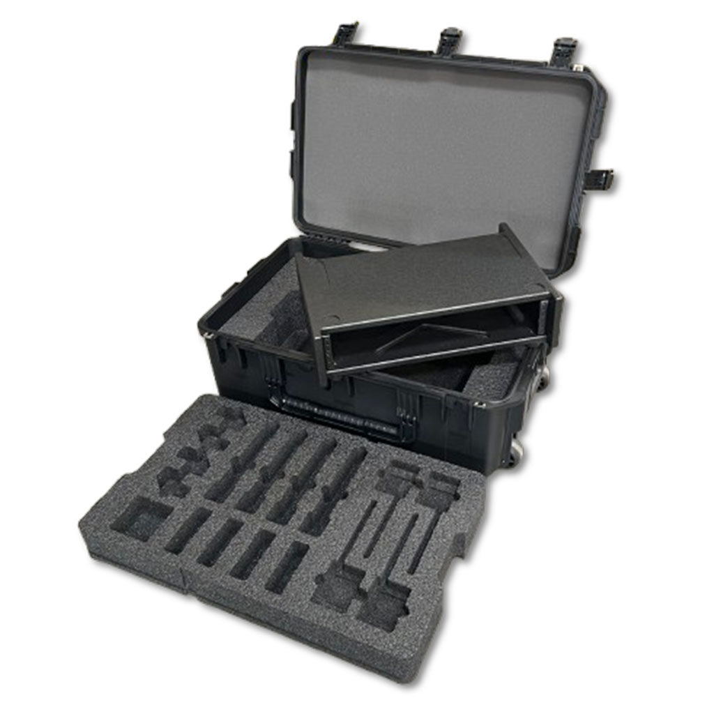4-Pack Shure ULX-D Foam Insert w/ 2RU Rack & SKB 3i-2918-10 – Roadcase.com