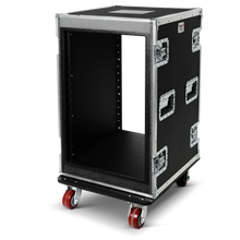 Load image into Gallery viewer, 16RU Shock Mount Rack w/ 2 Tables
