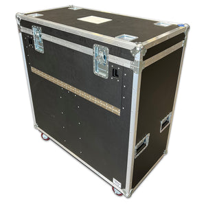 40 Slot Flip Down Front Mic Stand Case w/ Trays