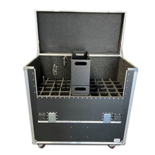 Load image into Gallery viewer, 40 Slot Flip Down Front Mic Stand Case w/ Trays
