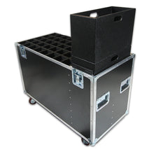 Load image into Gallery viewer, 40 Slot Mic Stand Case with Trays
