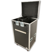 Load image into Gallery viewer, 30 Slot Flip Down Mic Stand Case with Trays
