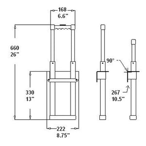 3-Stage Pull Out Handle